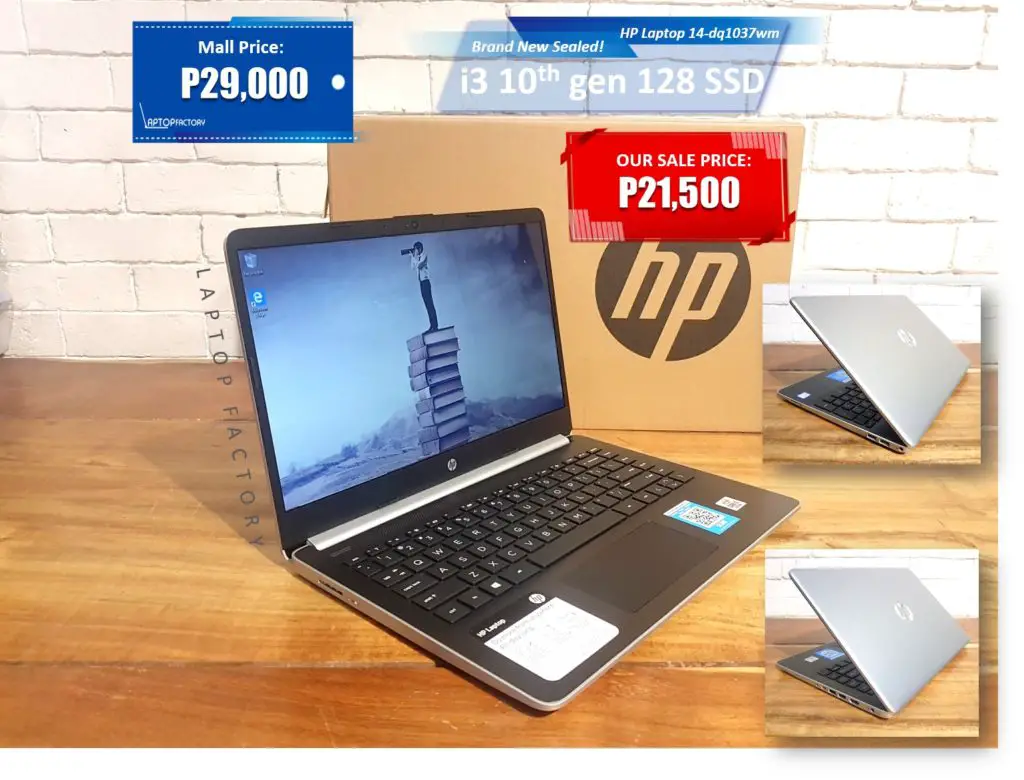 HP Laptop 14 DQ1037 Entry Level 21k