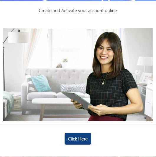 Step 1 for Creating a Pag-IBIG Account Online