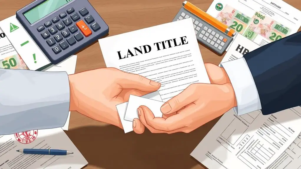 land title transfer cost